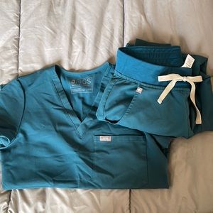 Figs scrub set - Mediterranean blue